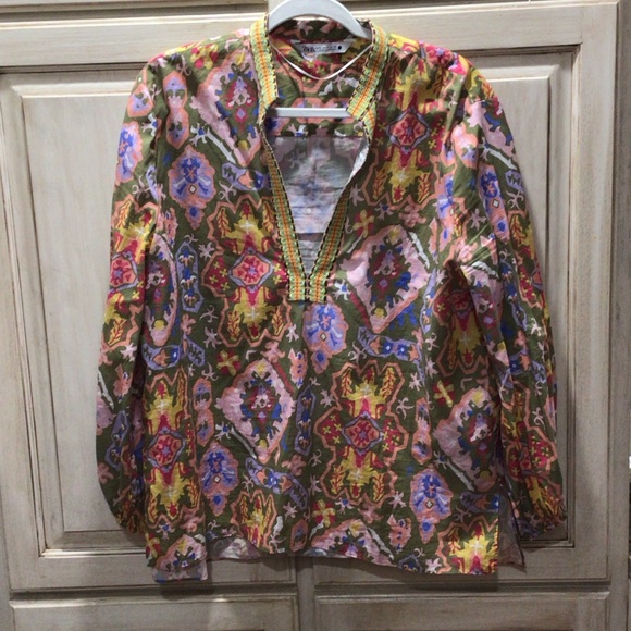 Zara Tops - Zara Blouse PTP 24” x 28” L